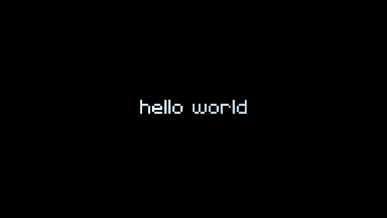 Hello World